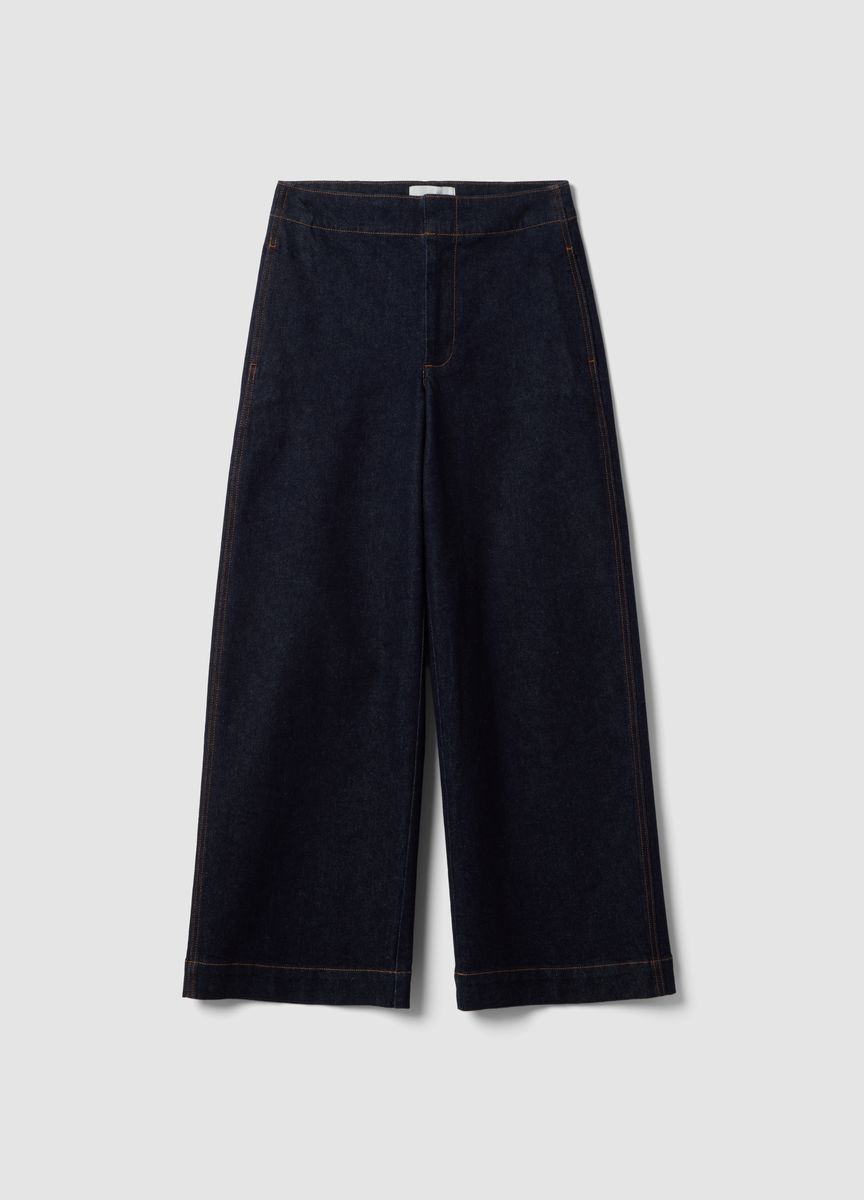 Klassische Stoffhose mit Bügelfalte