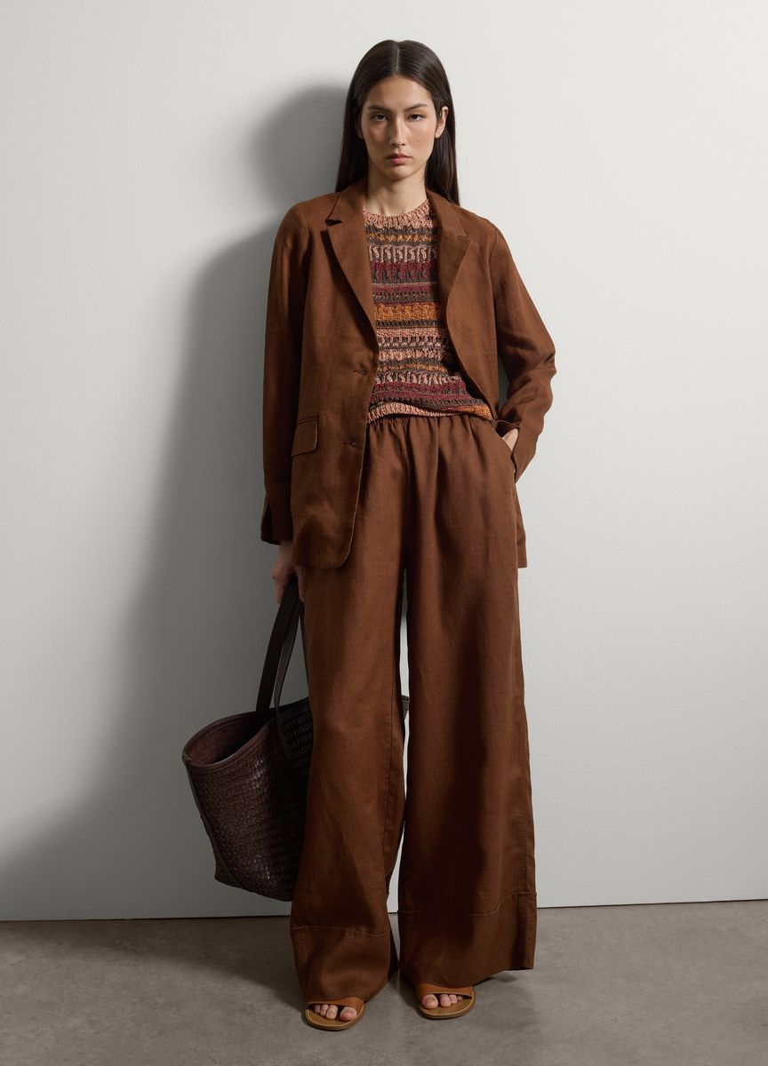 Klassische Stoffhose mit Bügelfalte