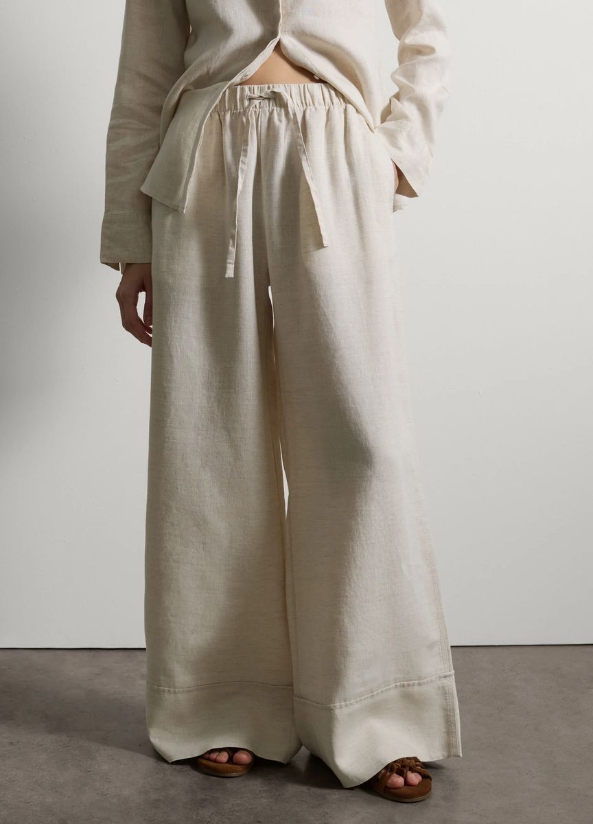 Klassische Stoffhose mit Bügelfalte