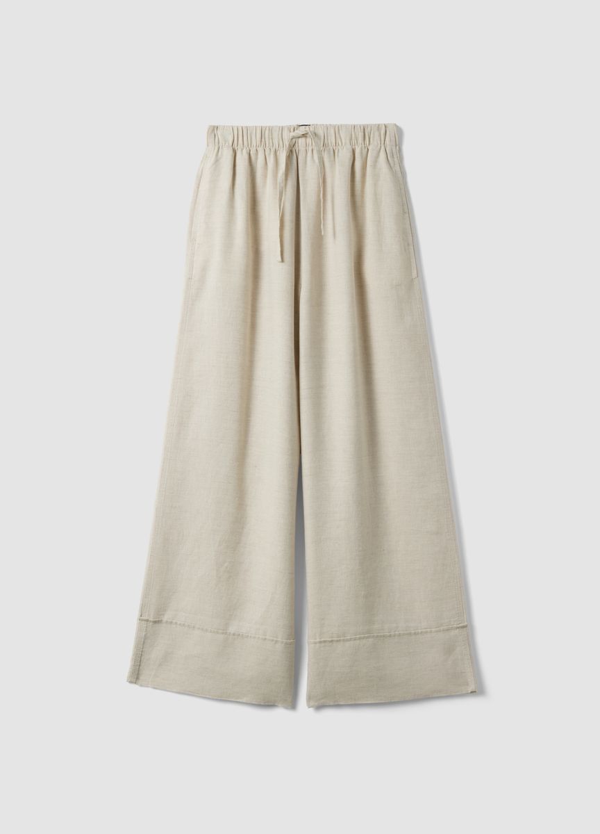 Klassische Stoffhose mit Bügelfalte