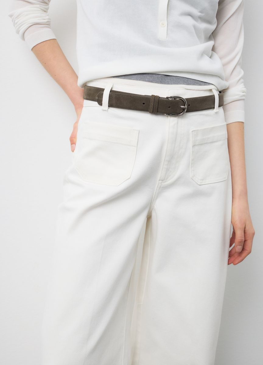 Klassische Stoffhose mit Bügelfalte