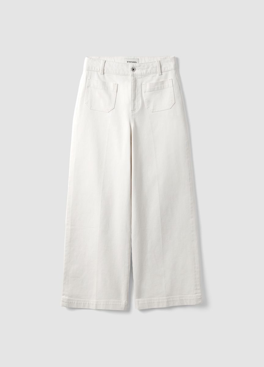 Klassische Stoffhose mit Bügelfalte