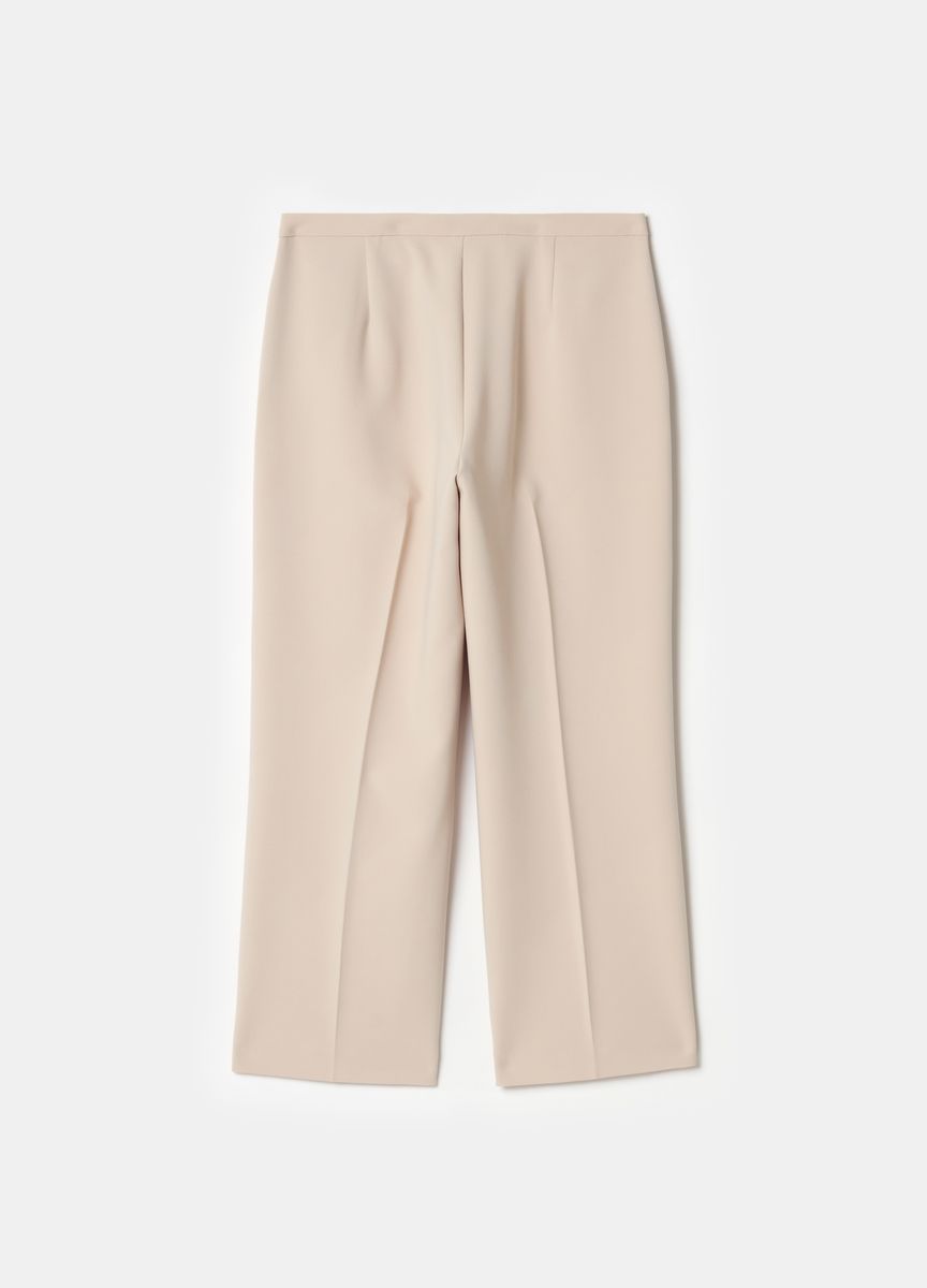 Klassische Stoffhose mit Bügelfalte