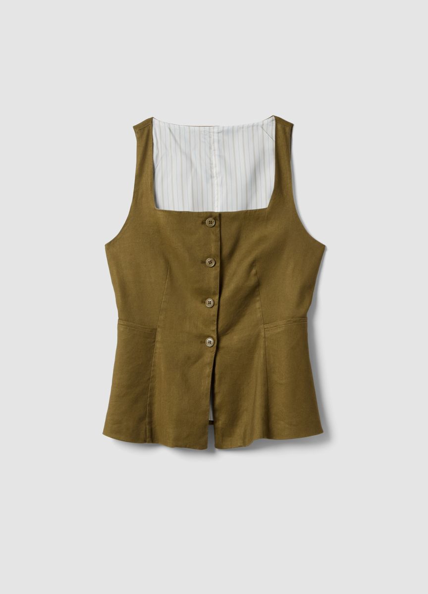 Klassische Stoffhose mit Bügelfalte