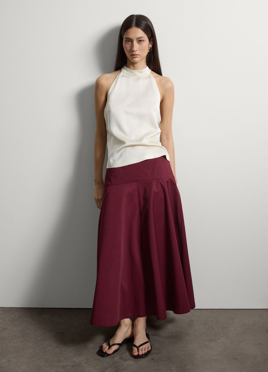 Klassische Stoffhose mit Bügelfalte
