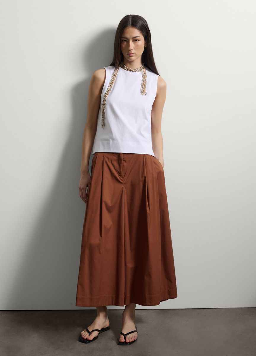 Klassische Stoffhose mit Bügelfalte