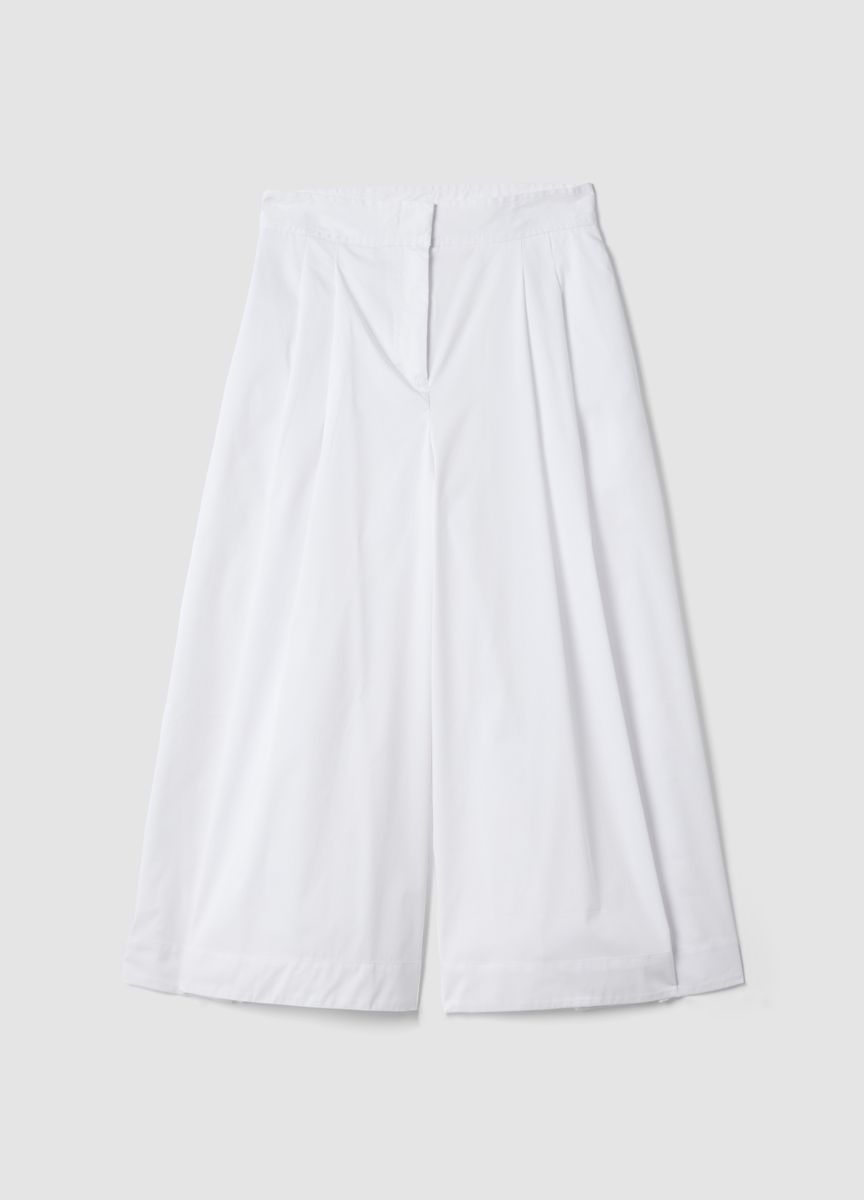 Klassische Stoffhose mit Bügelfalte