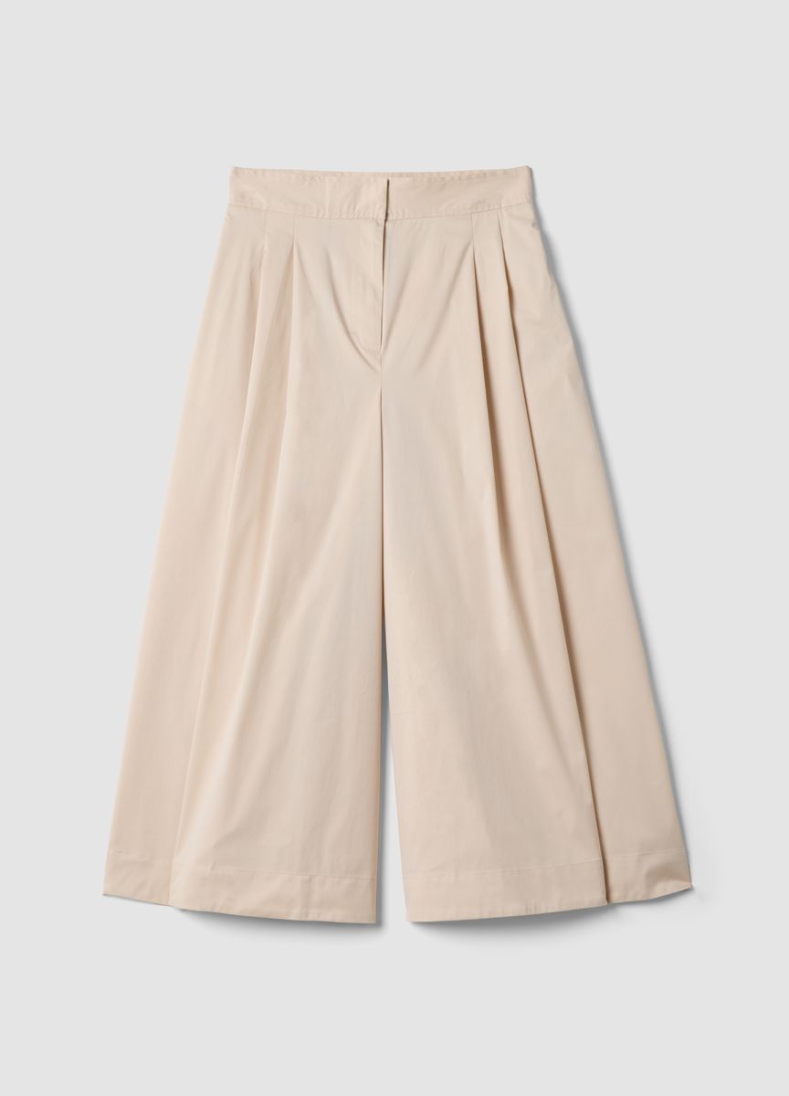 Klassische Stoffhose mit Bügelfalte