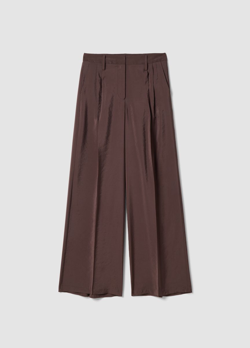 Klassische Stoffhose mit Bügelfalte
