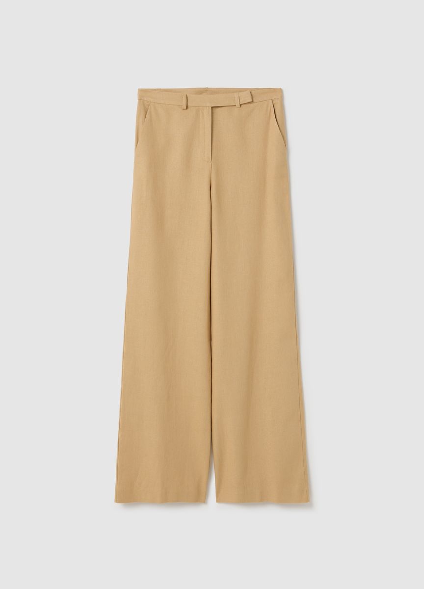 Klassische Stoffhose mit Bügelfalte