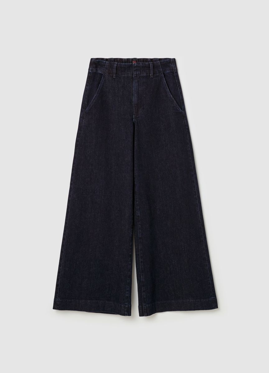 Klassische Stoffhose mit Bügelfalte