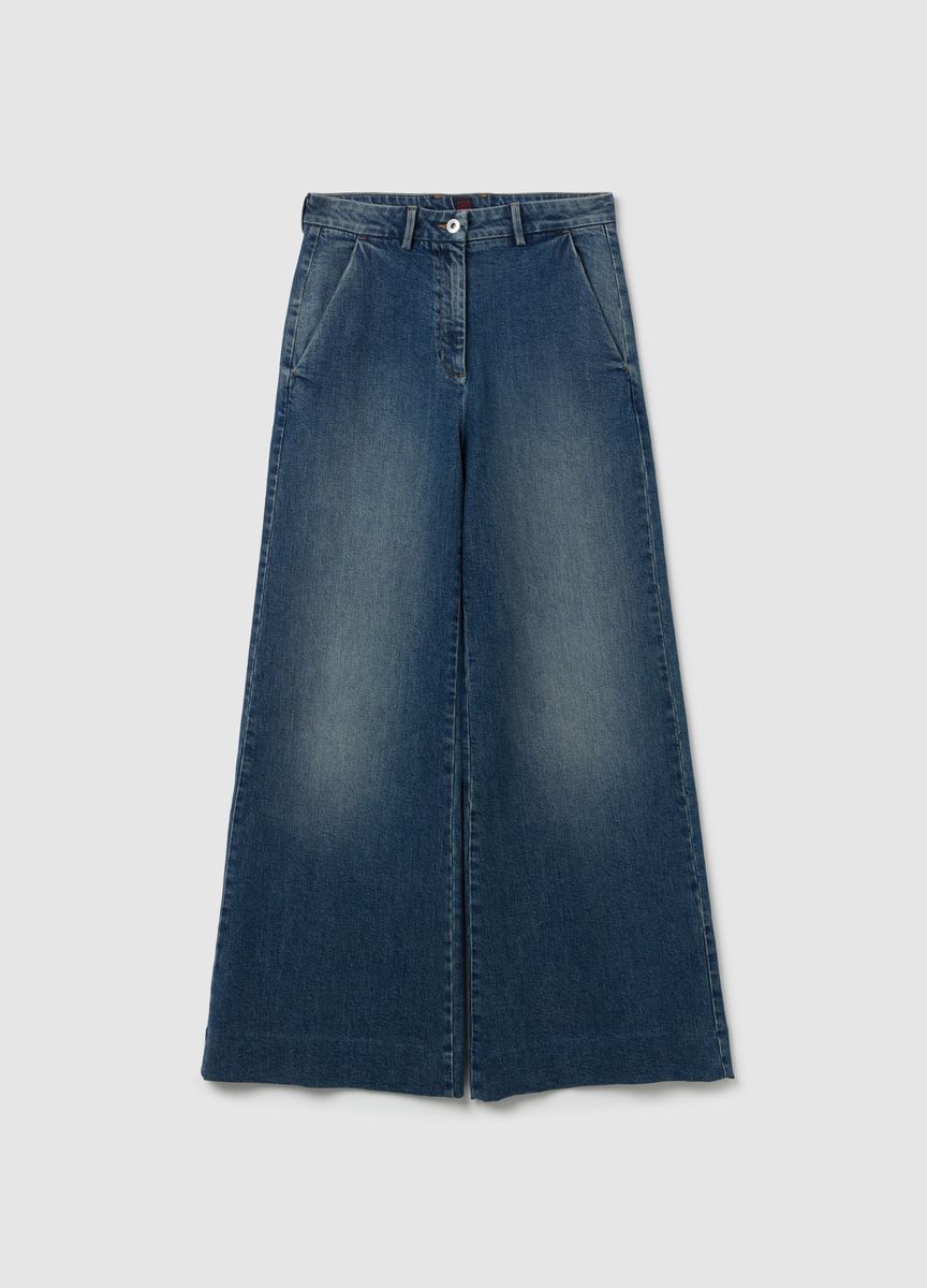 Klassische Stoffhose mit Bügelfalte