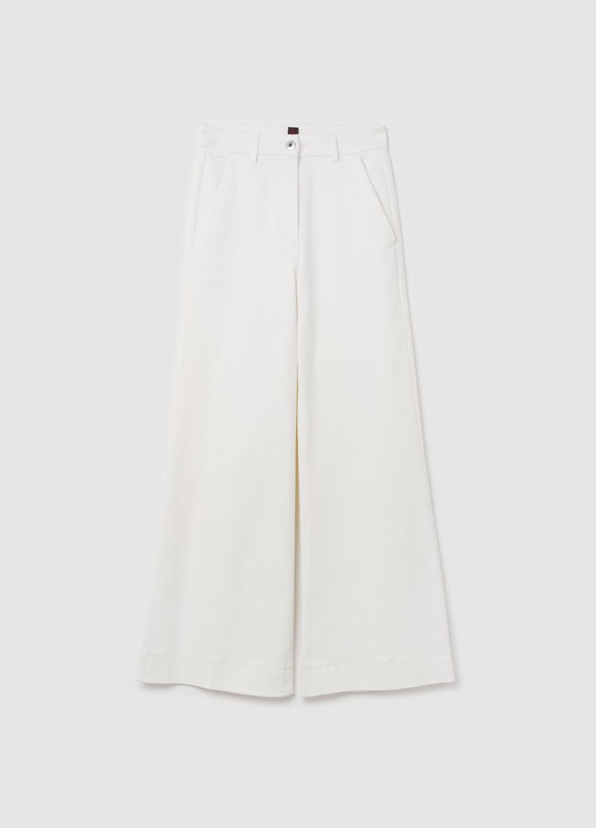 Klassische Stoffhose mit Bügelfalte