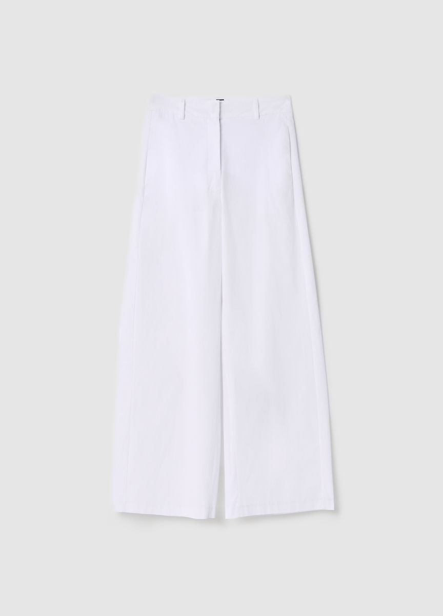 Klassische Stoffhose mit Bügelfalte