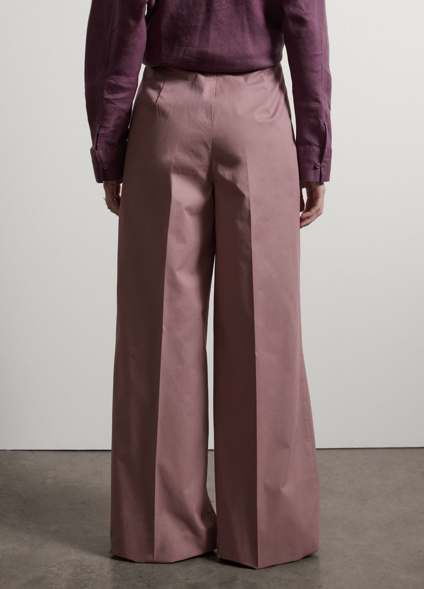 Elegante Anzughose mit weitem Bein