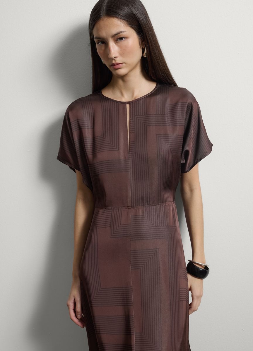 Elegante Anzughose mit weitem Bein