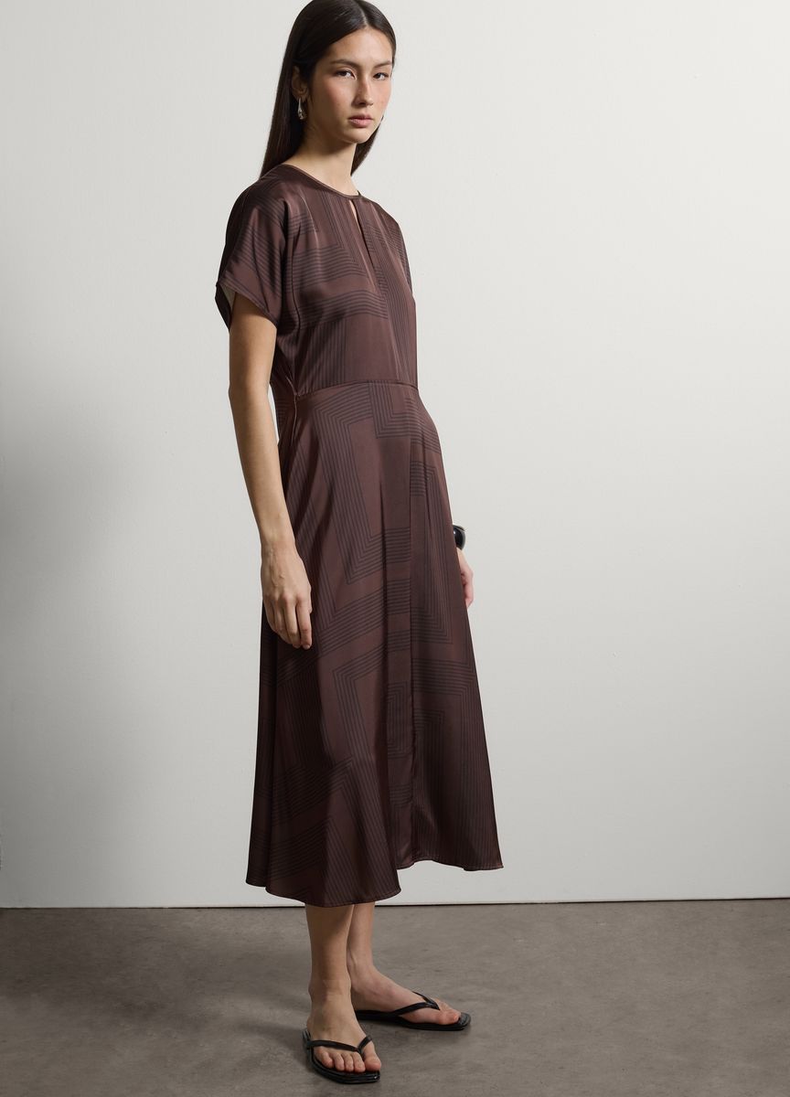 Elegante Anzughose mit weitem Bein