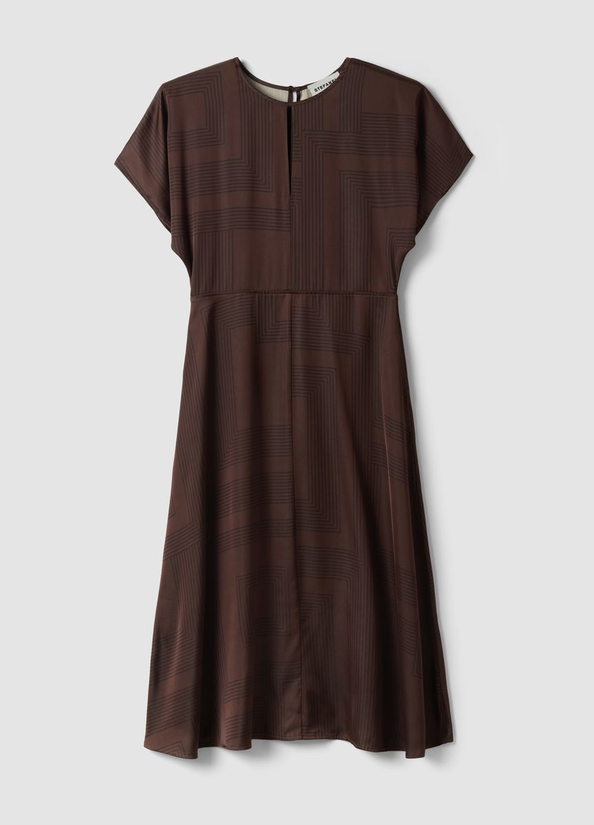 Elegante Anzughose mit weitem Bein