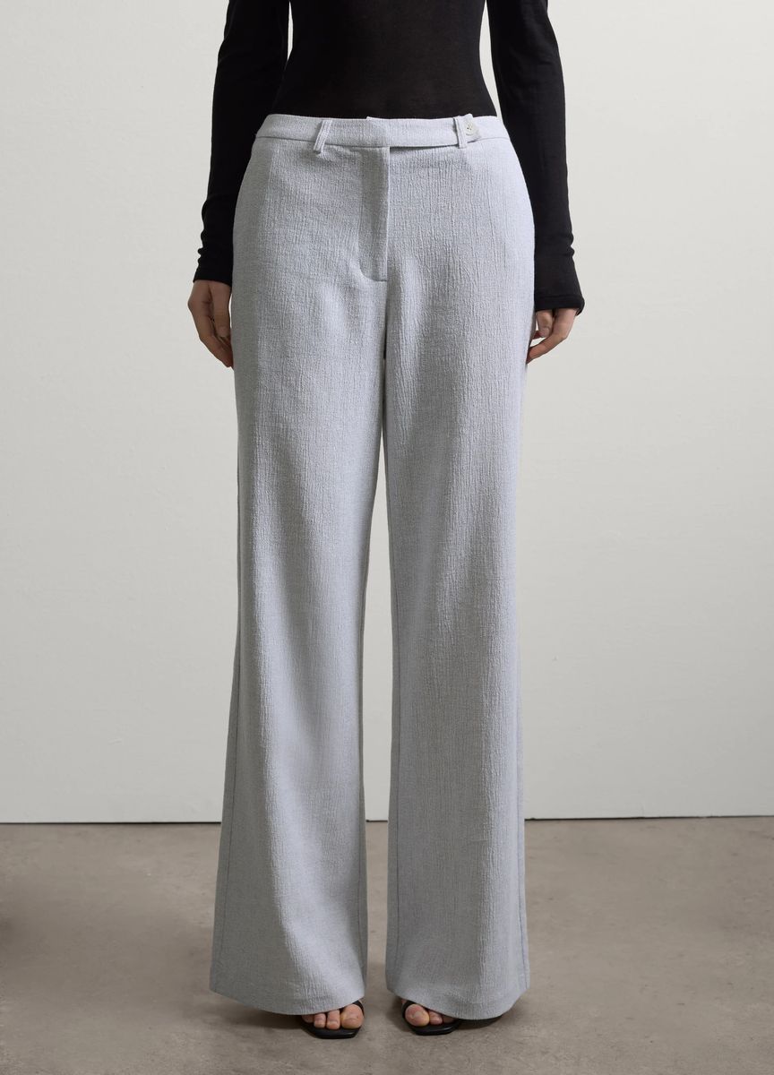 Elegante Anzughose mit weitem Bein