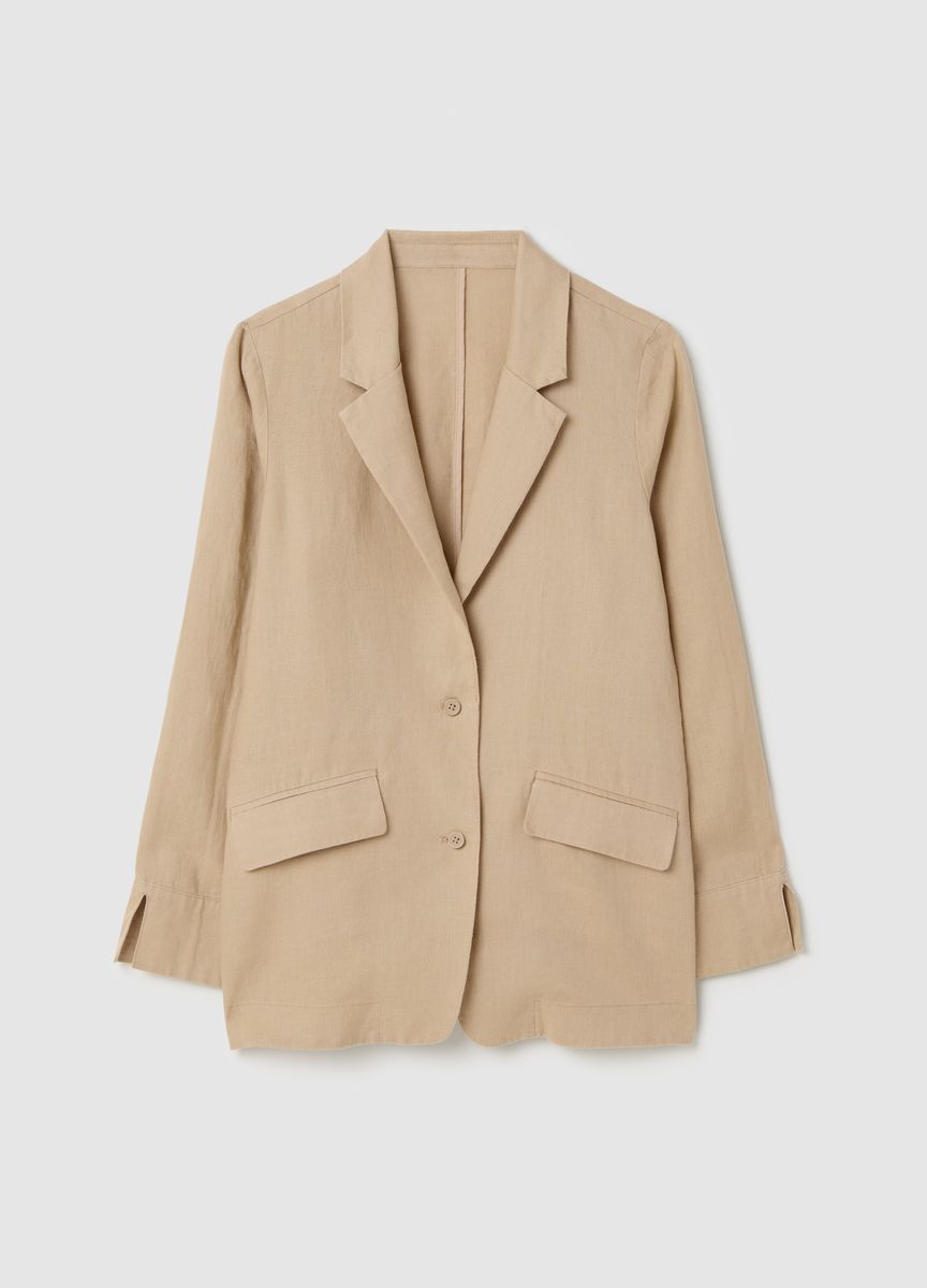 Elegante Anzughose mit weitem Bein