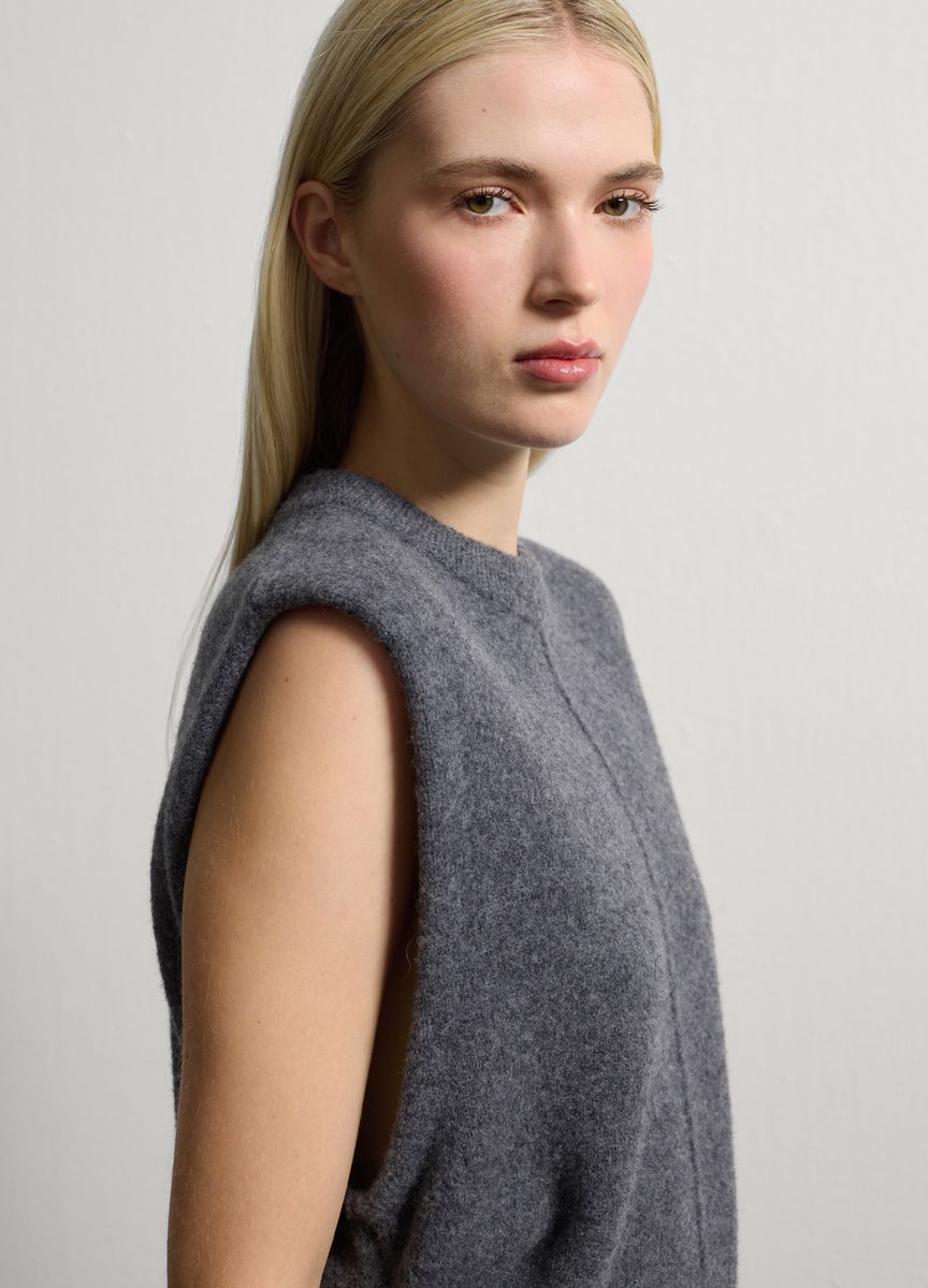 Elegante Anzughose mit weitem Bein
