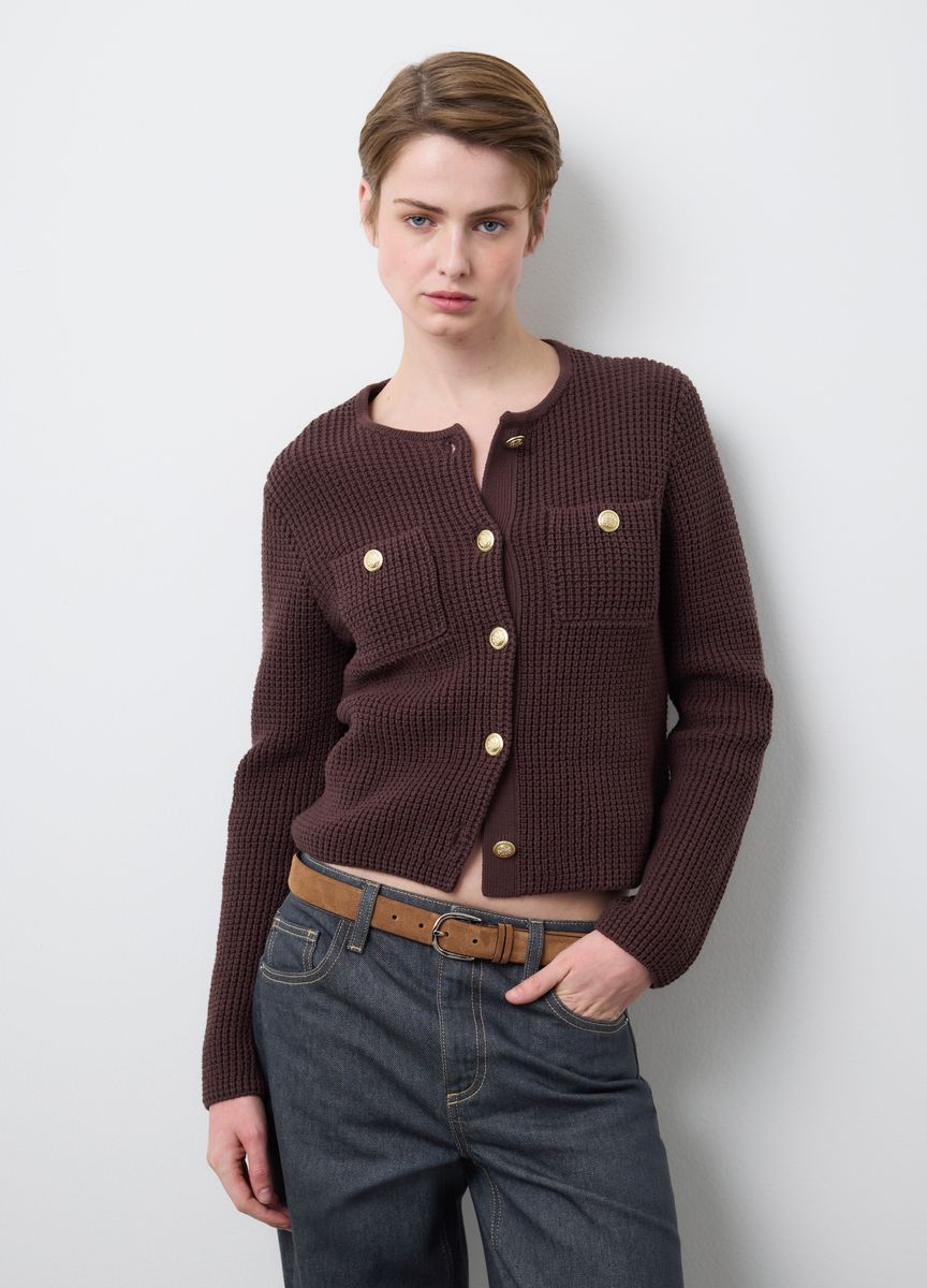 Elegante Anzughose mit weitem Bein
