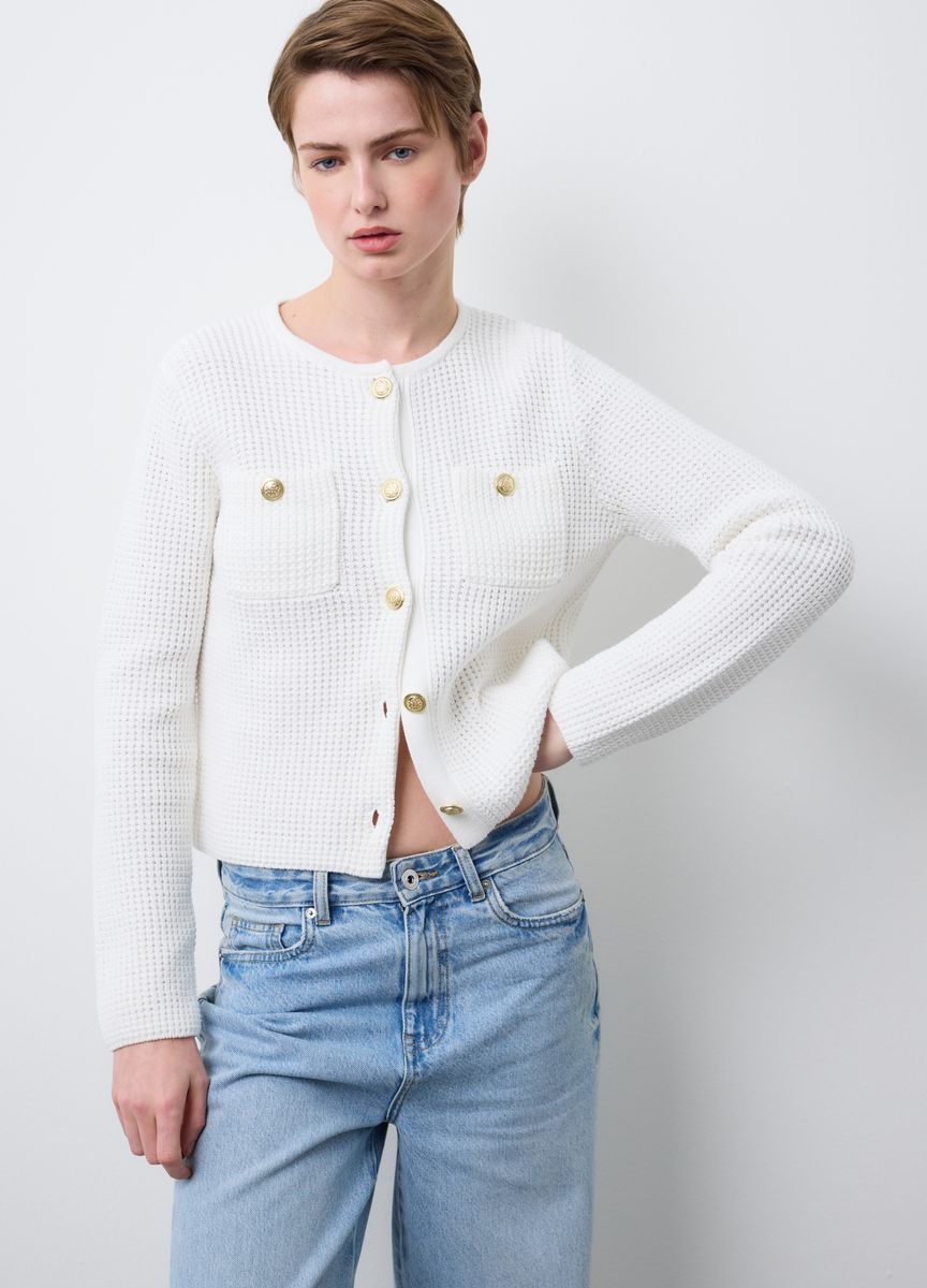 Elegante Anzughose mit weitem Bein