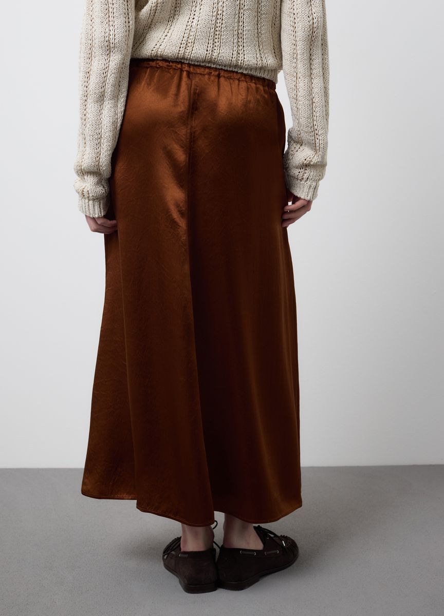 Elegante Anzughose mit weitem Bein