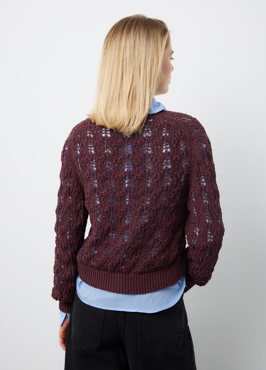 Elegante Anzughose mit weitem Bein