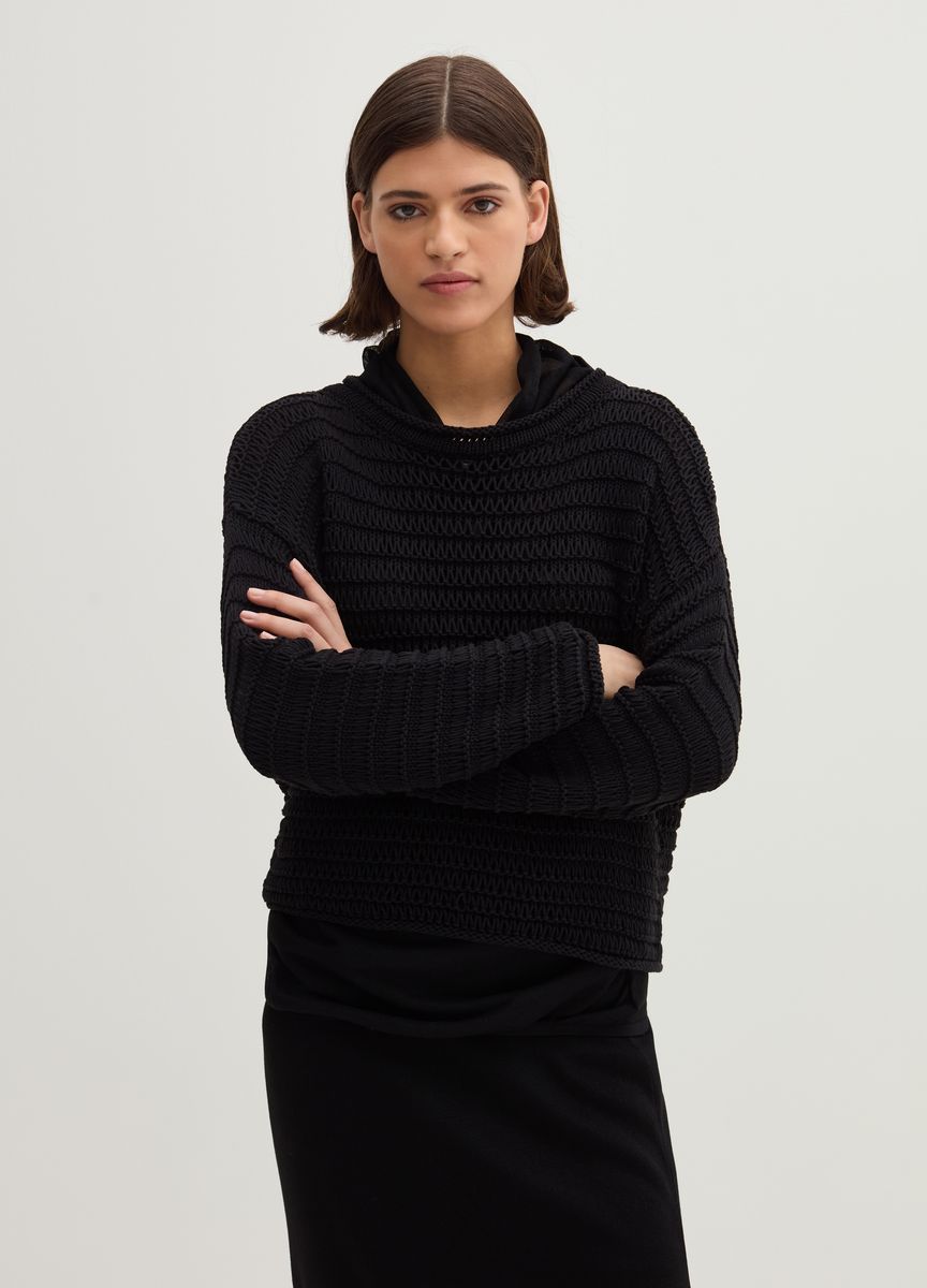 Elegante Anzughose mit weitem Bein