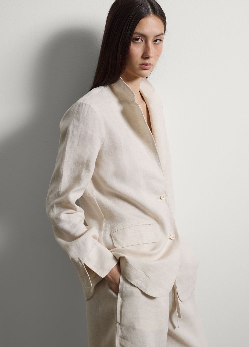 Elegante Anzughose mit weitem Bein