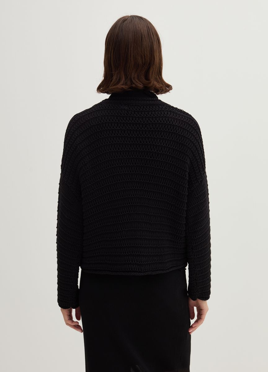 Elegante Anzughose mit weitem Bein