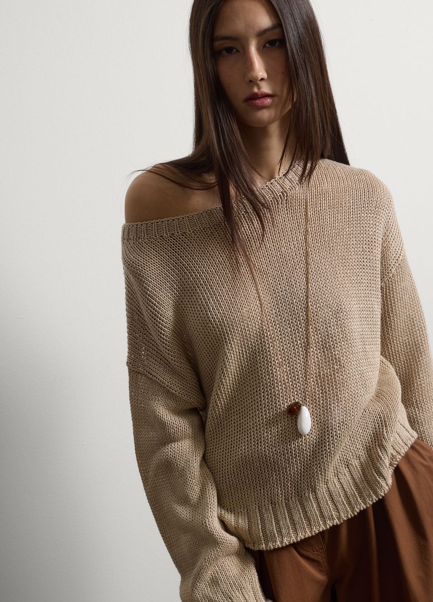 Elegante Anzughose mit weitem Bein
