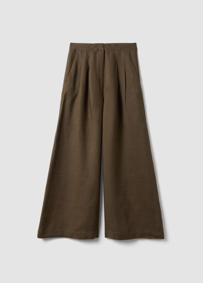 Strukturierter Rippstrick-Raglanpullover