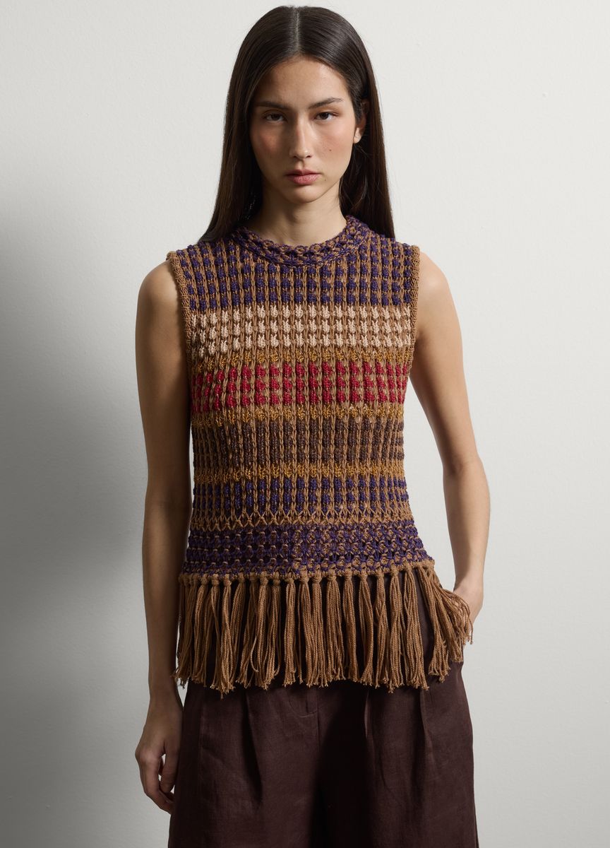 Strukturierter Rippstrick-Raglanpullover
