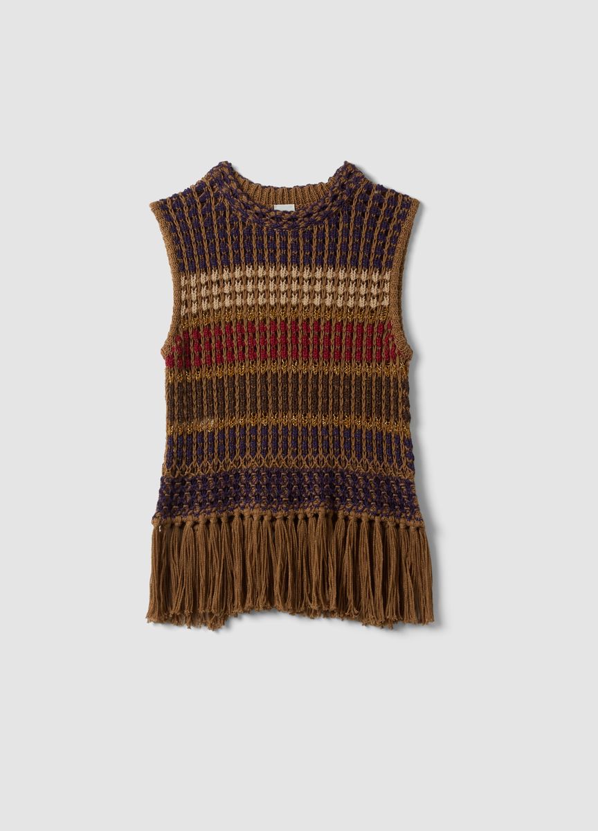 Strukturierter Rippstrick-Raglanpullover