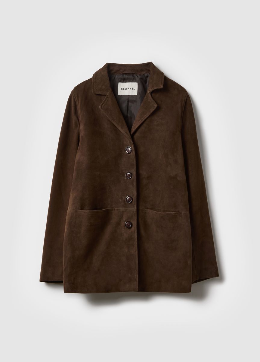 Gürteljacke mit Teddykragen im Utility-Stil