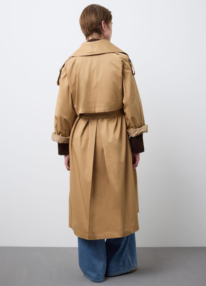 Oversized Trenchcoat mit Gürtel