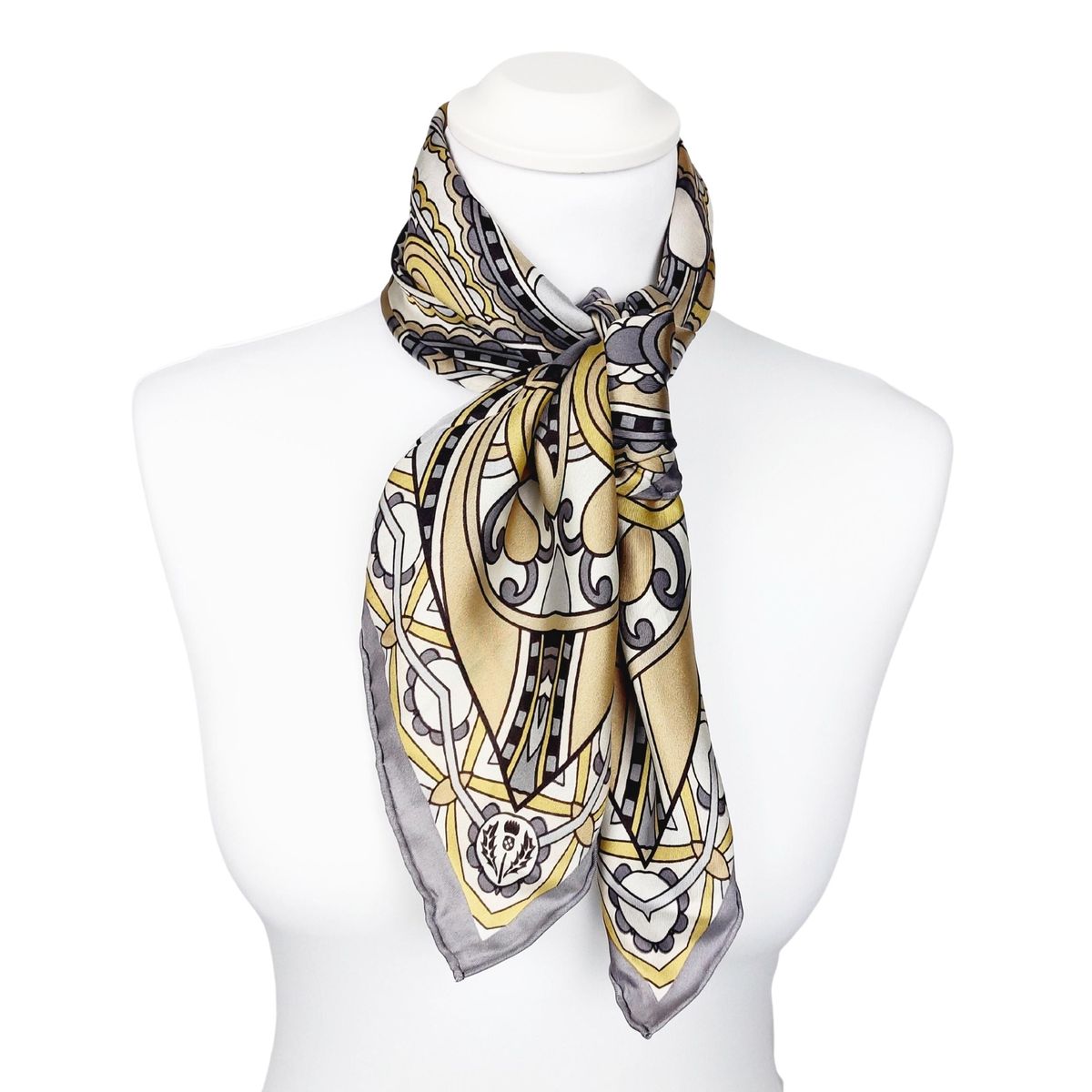 Elegantes Seidentuch mit Paisley-Muster