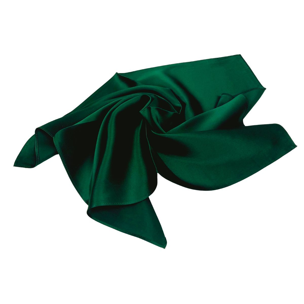 Elegantes Einfarbiges Seidensatintuch