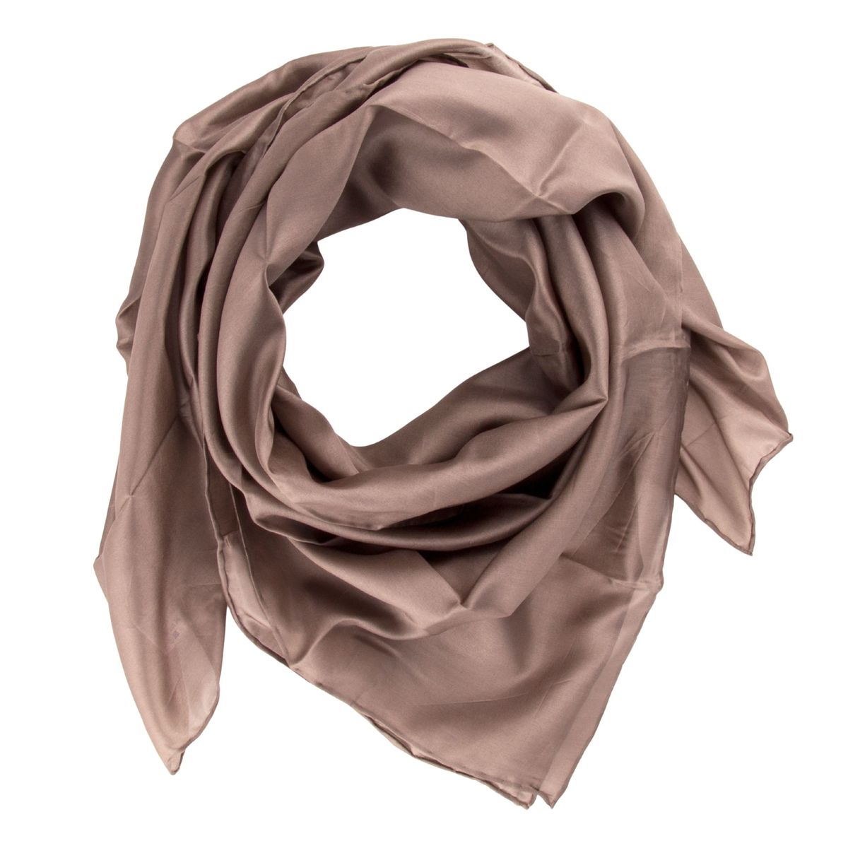 Glänzendes Quadratisches Seiden-Accessoire
