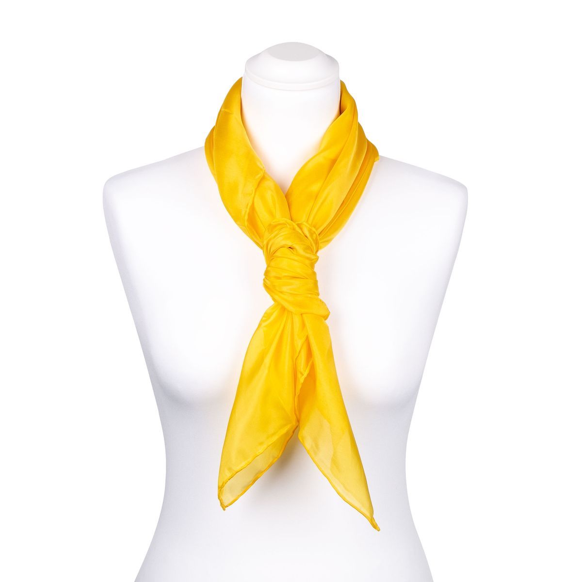 Eleganter Pongé-Seidenfoulard