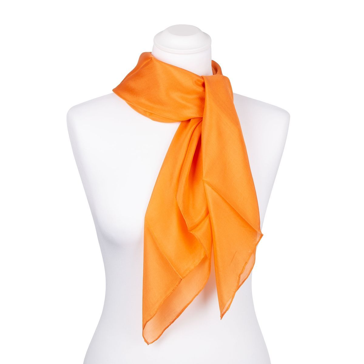Elegantes quadratisches Pongé-Seidentuch