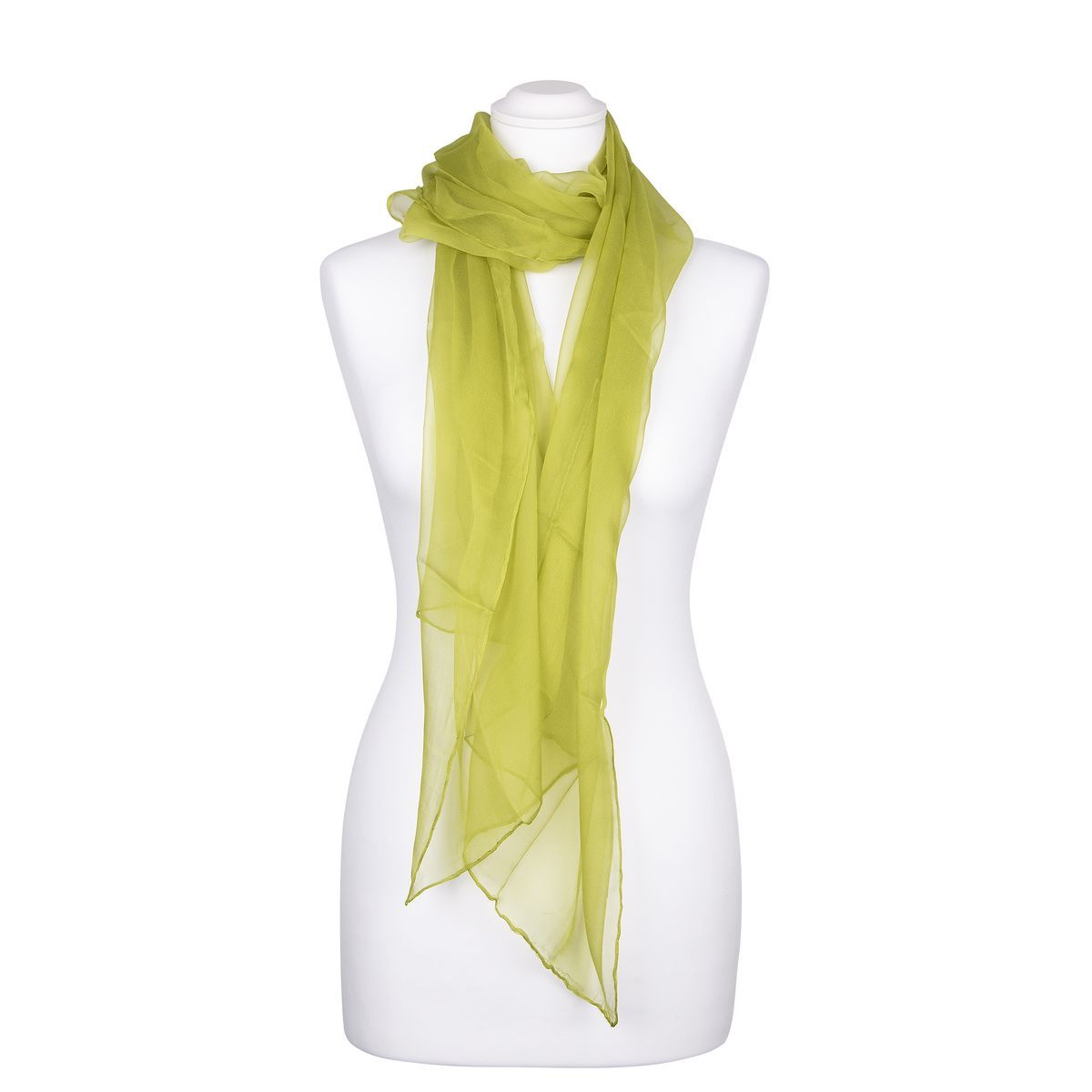 Leichter Chiffon-Seidenschal