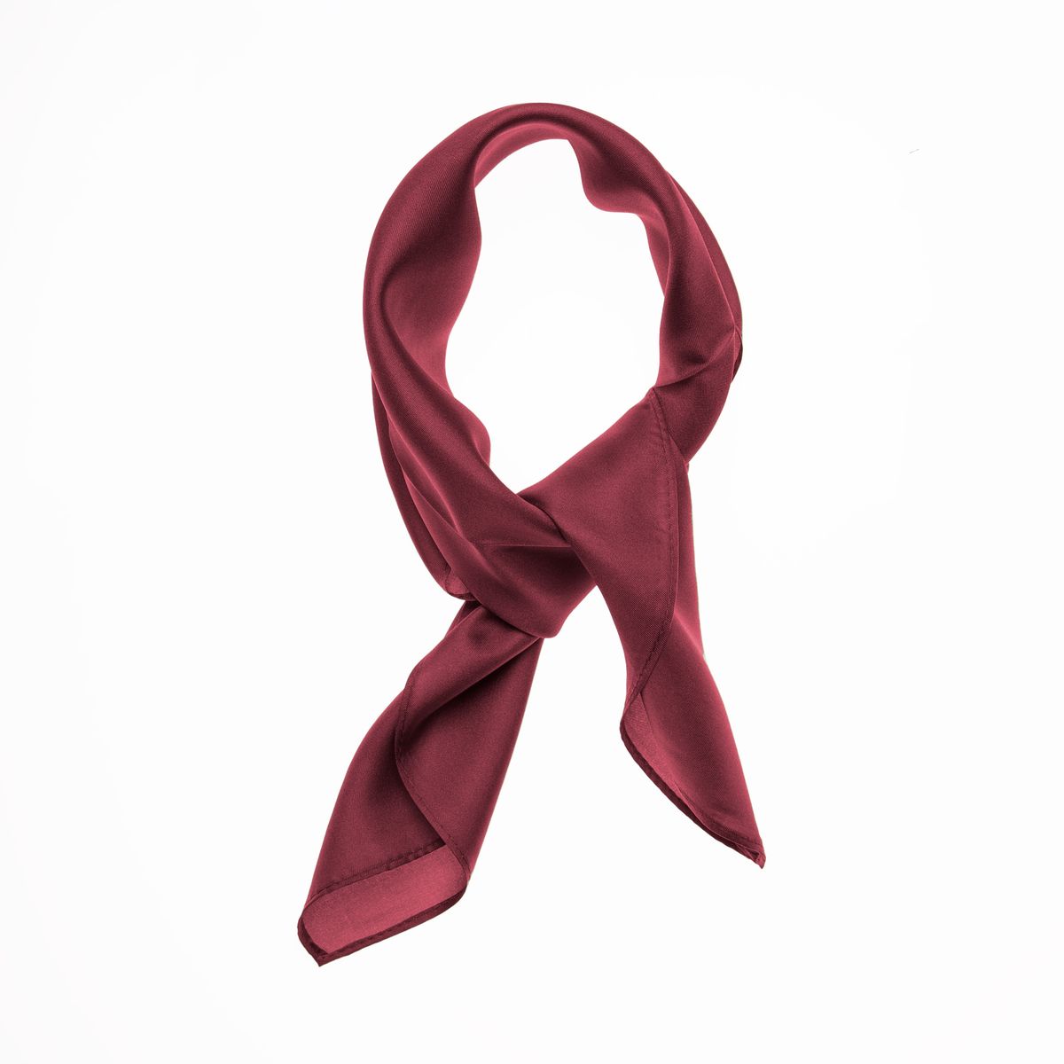 Elegantes Seidentwill-Halstuch