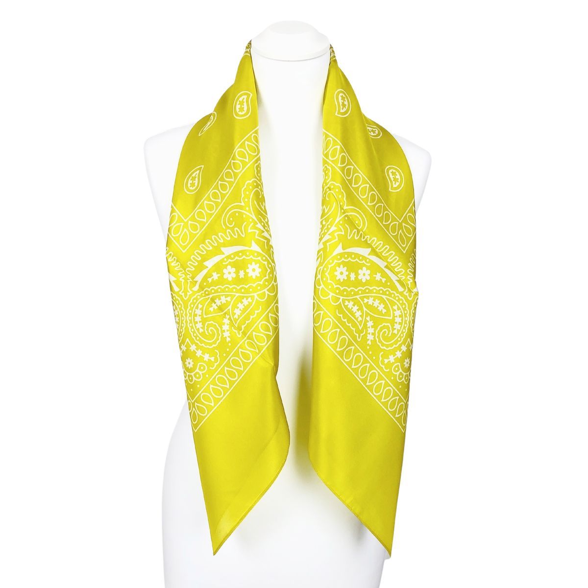 Seidenfoulard mit Paisley-Print