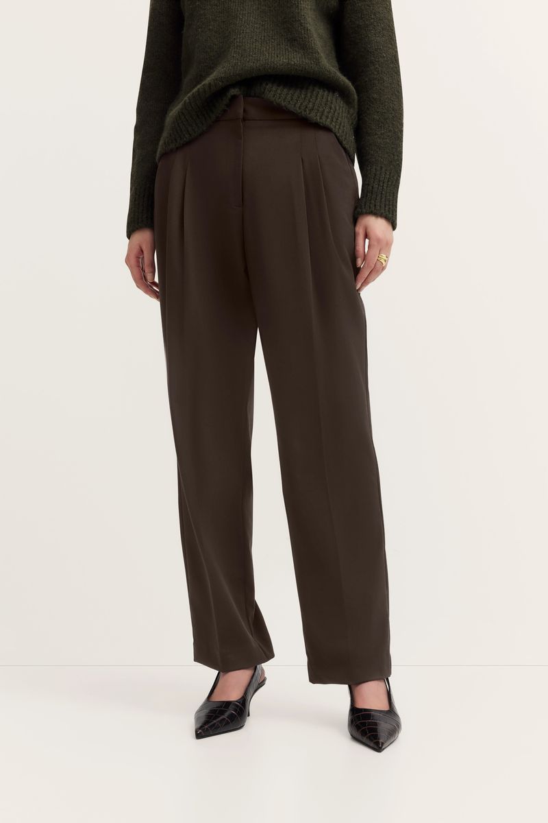 Klassische Hose mit Bundfalte