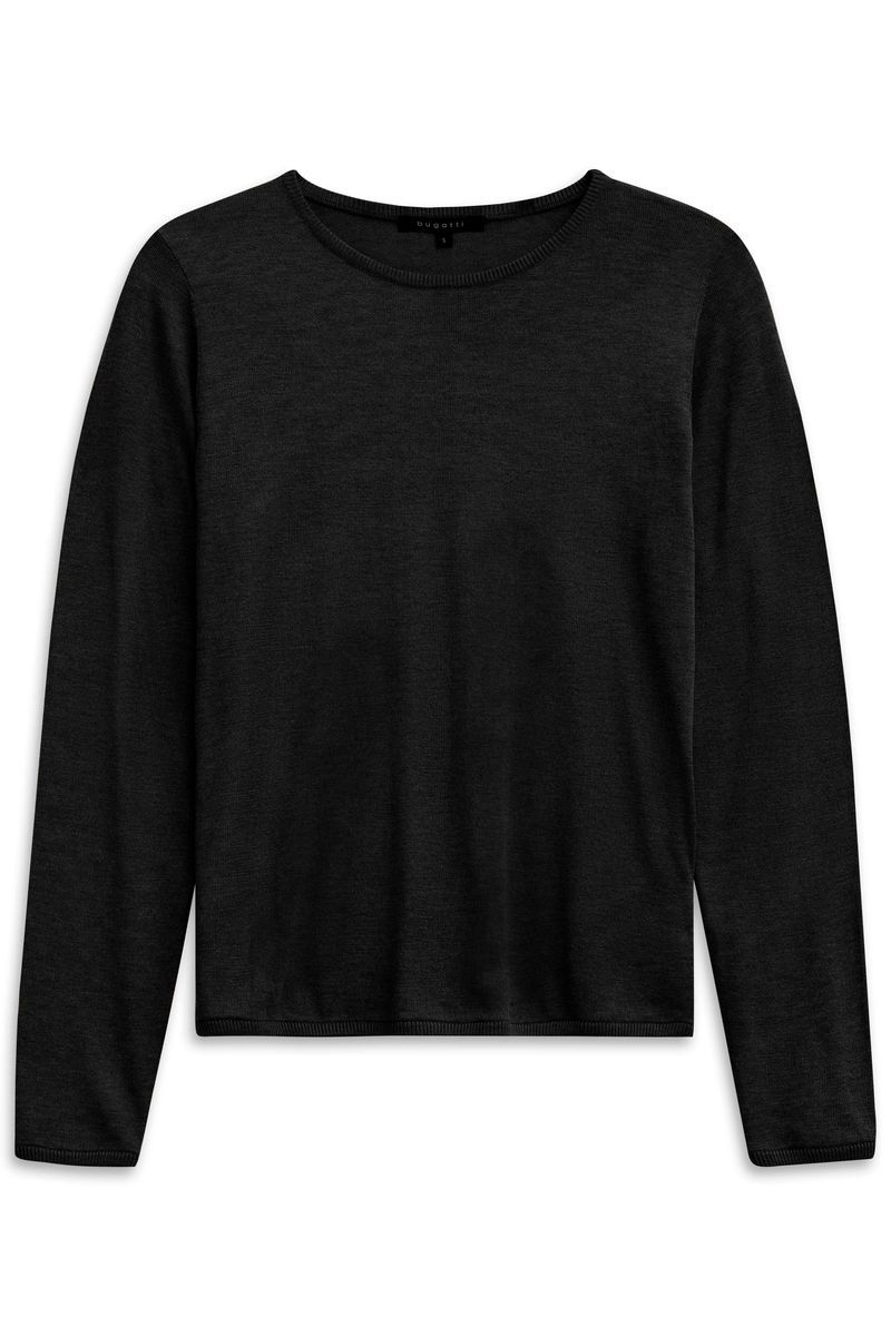 Weicher Kaschmir-Mix Rundhals-Pullover