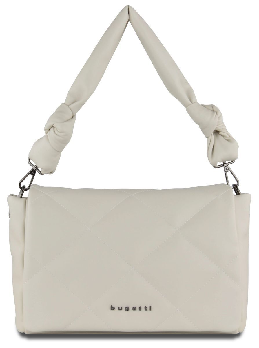 Gesteppte Schultertasche mit Knotendetails