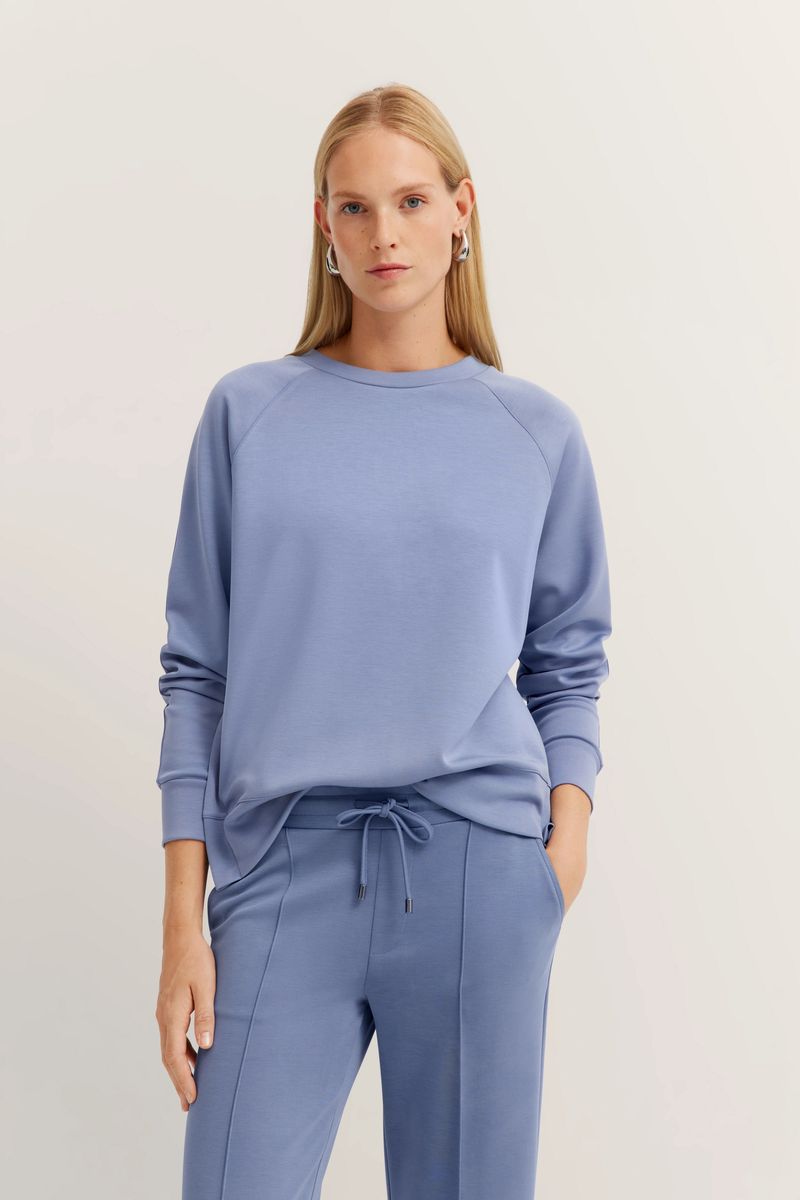 Lässiger Raglan-Pullover mit Reißverschlüssen
